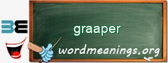 WordMeaning blackboard for graaper